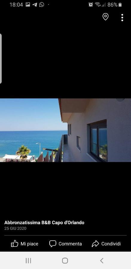 Ferienwohnung Abbronzatissima Capo dʼOrlando Exterior foto